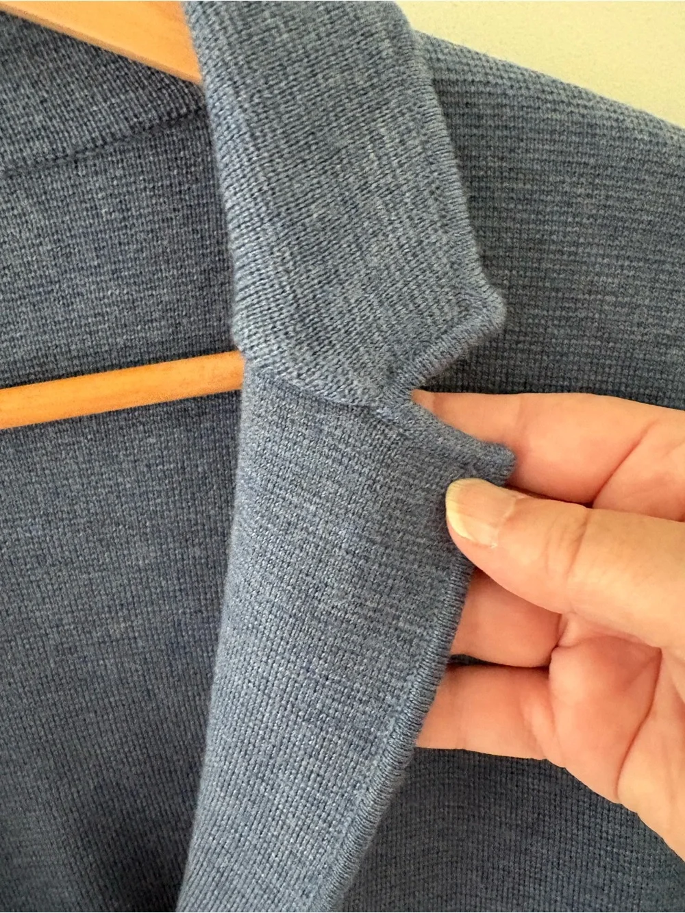 Talbots 100% Merino Wool Sweater Blazer Jacket. Size XL.